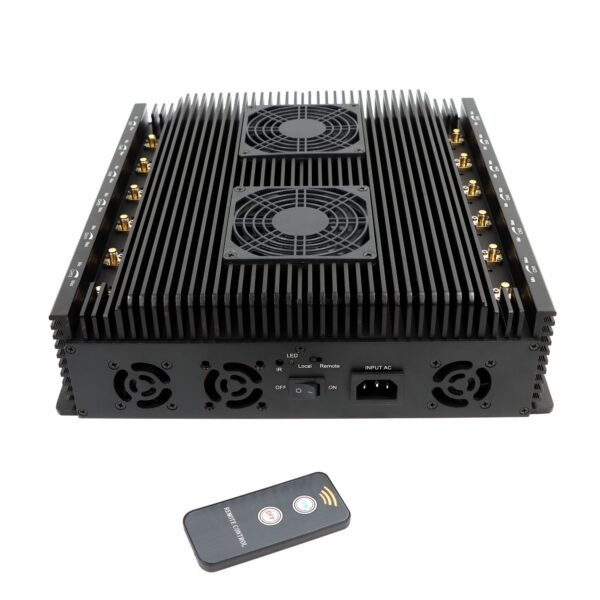 5g cell phone jammer with 12 desktop antennas and remote control 6
